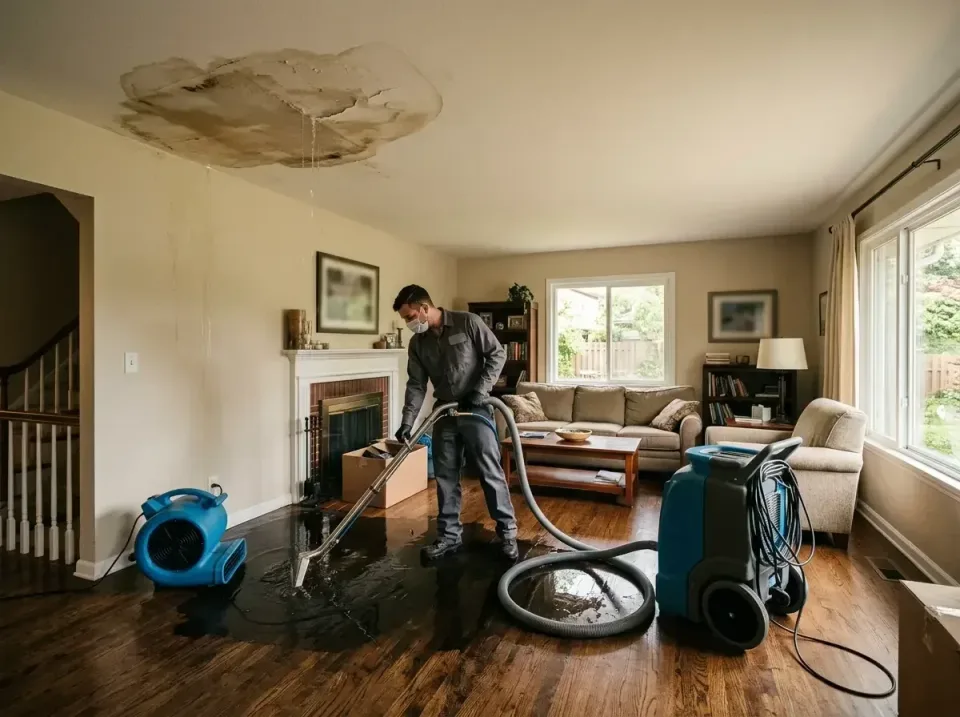 attic-pipe-burst-ceiling-drip-008 — frequently asked questions, Water Damage Restoration & Carpet Care in Sugar City, ID